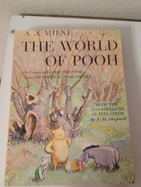 The World of Pooh Illustrated A.A. Milne E.h. Shepard Paperback Great Condition